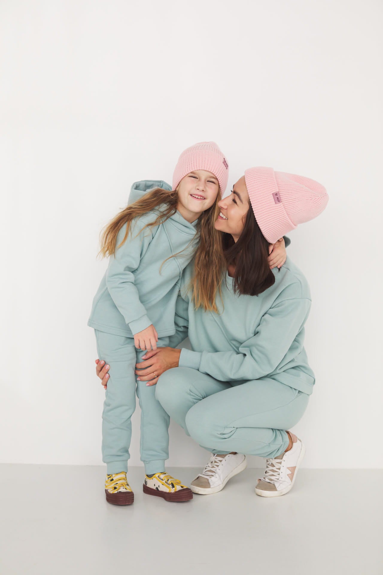 Czapka Cosy Days Różowa 100% Merino Extra Fine