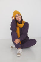 Czapka Cosy Days Miód 100% Merino Extra Fine