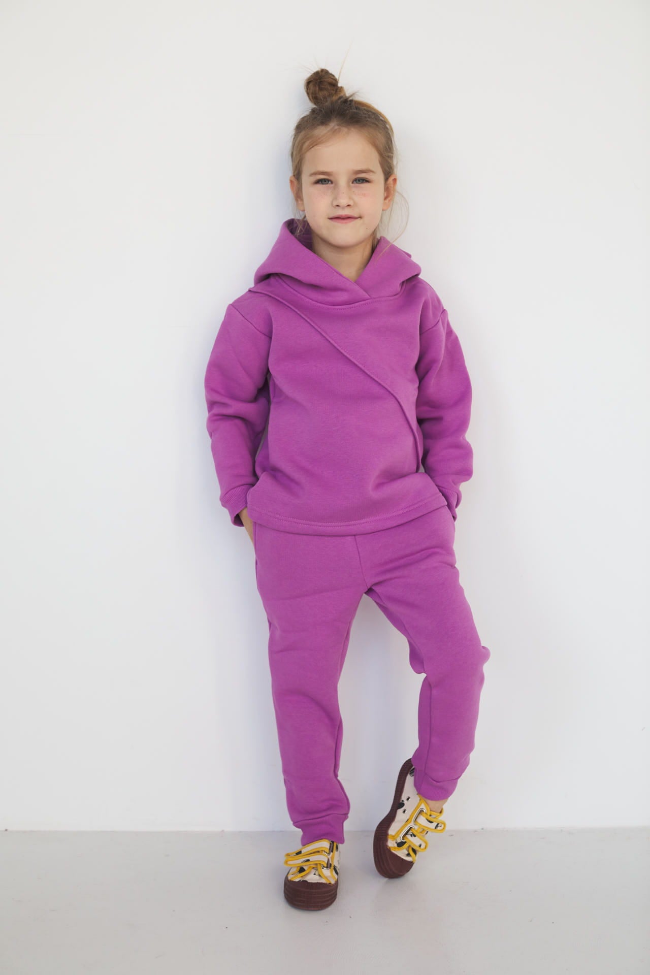 Spodnie Soft Line Kids Orchidea