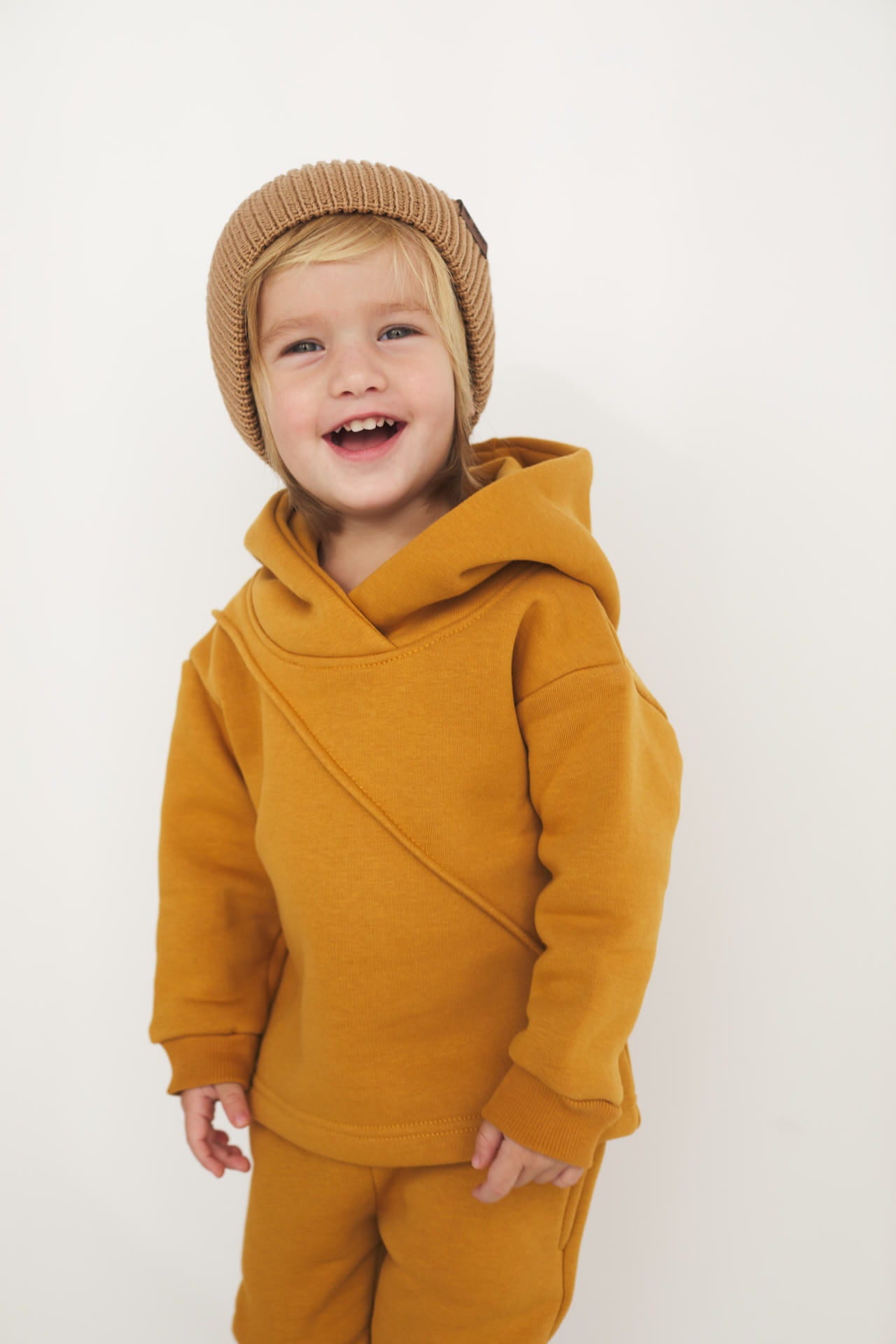 Czapka Cosy Days Kids Kamel 100% Merino Extra Fine