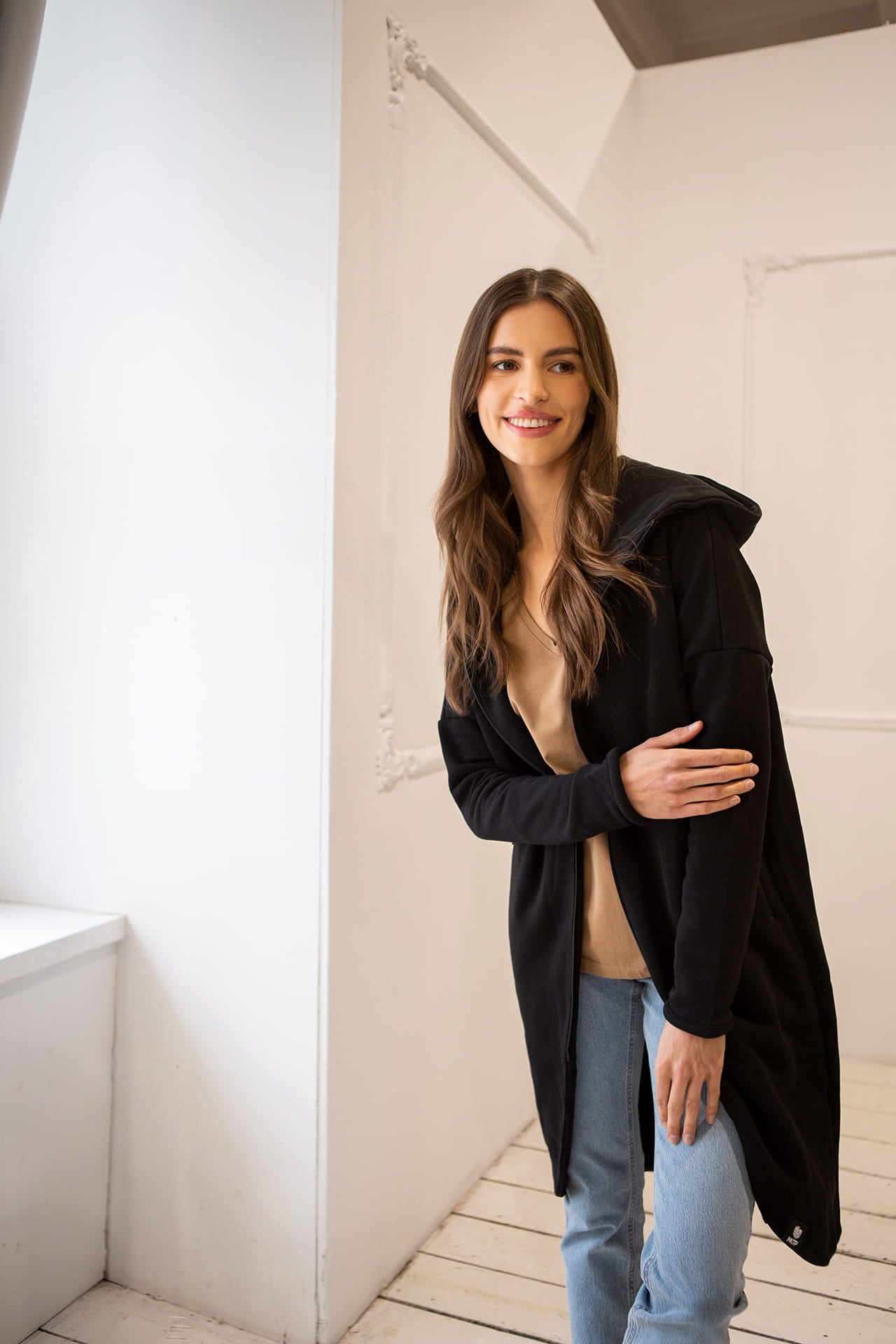 Płaszczobluza No.2 Czarny