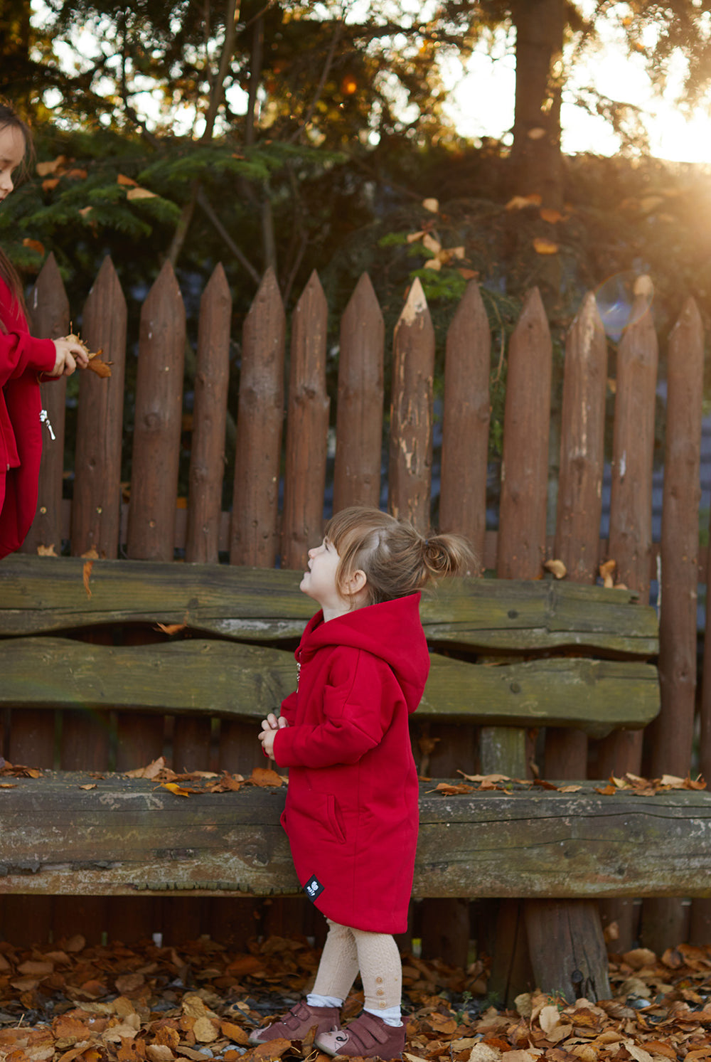 Płaszczobluza KIDS Malinowa