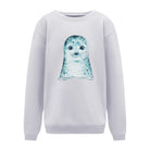 Bluza Kids z Foką Szary Jasny Pastel