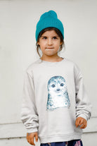 Bluza Kids z Foką Szary Jasny Pastel