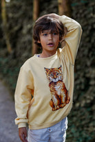 Bluza Kids z Rysiem Banan