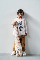 Bluza Kids z Wilkiem Krem