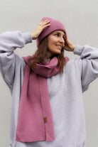 Czapka Cosy Days Brudny Róż 100% Merino