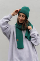 Czapka Cosy Days Emerald 100% Merino