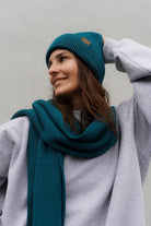 Szalik Cosy Days Morski 100% Merino