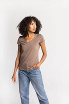 T-shirt Perfect Lines Cappuccino