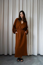 Sukienka Summer Crush Maxi Toffee