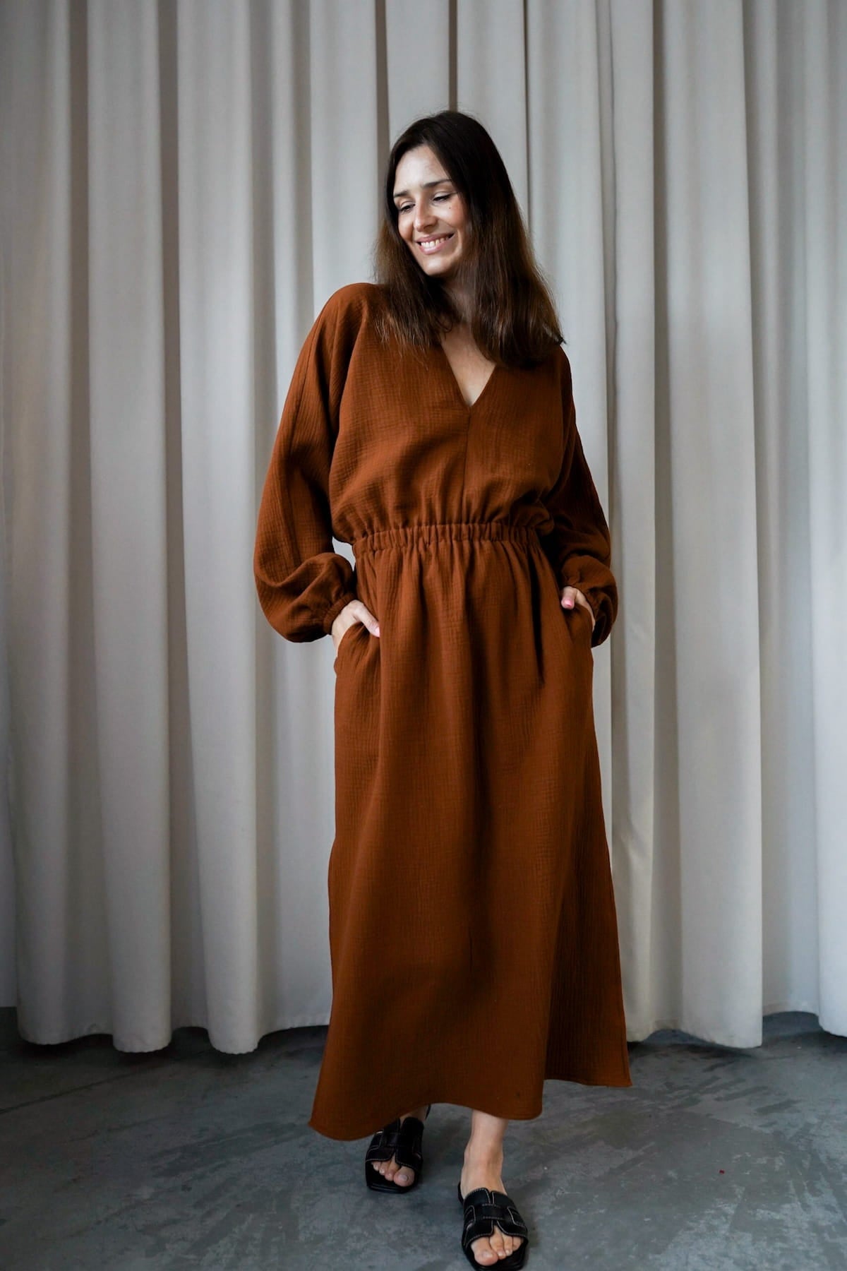 Sukienka Summer Crush Maxi Toffee