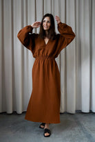 Sukienka Summer Crush Maxi Toffee