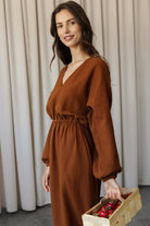 Sukienka Summer Crush Maxi Toffee