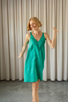 Sukienka Summer Dream Midi Emerald