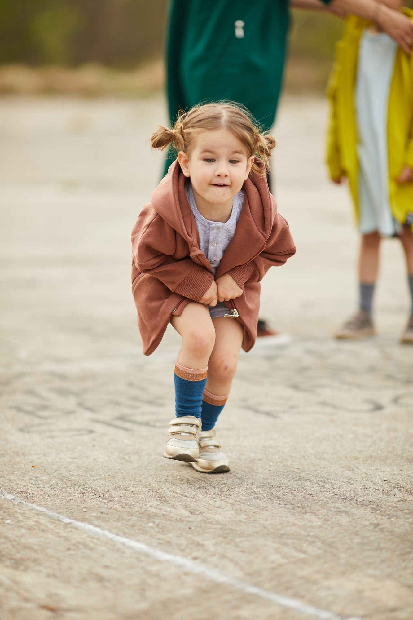 Płaszczobluza KIDS Koniak