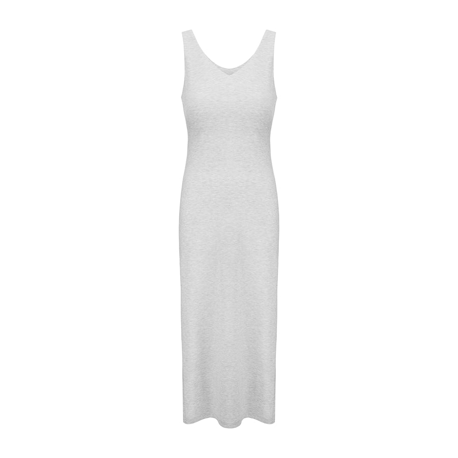 Sukienka Two Faces jasnoszara