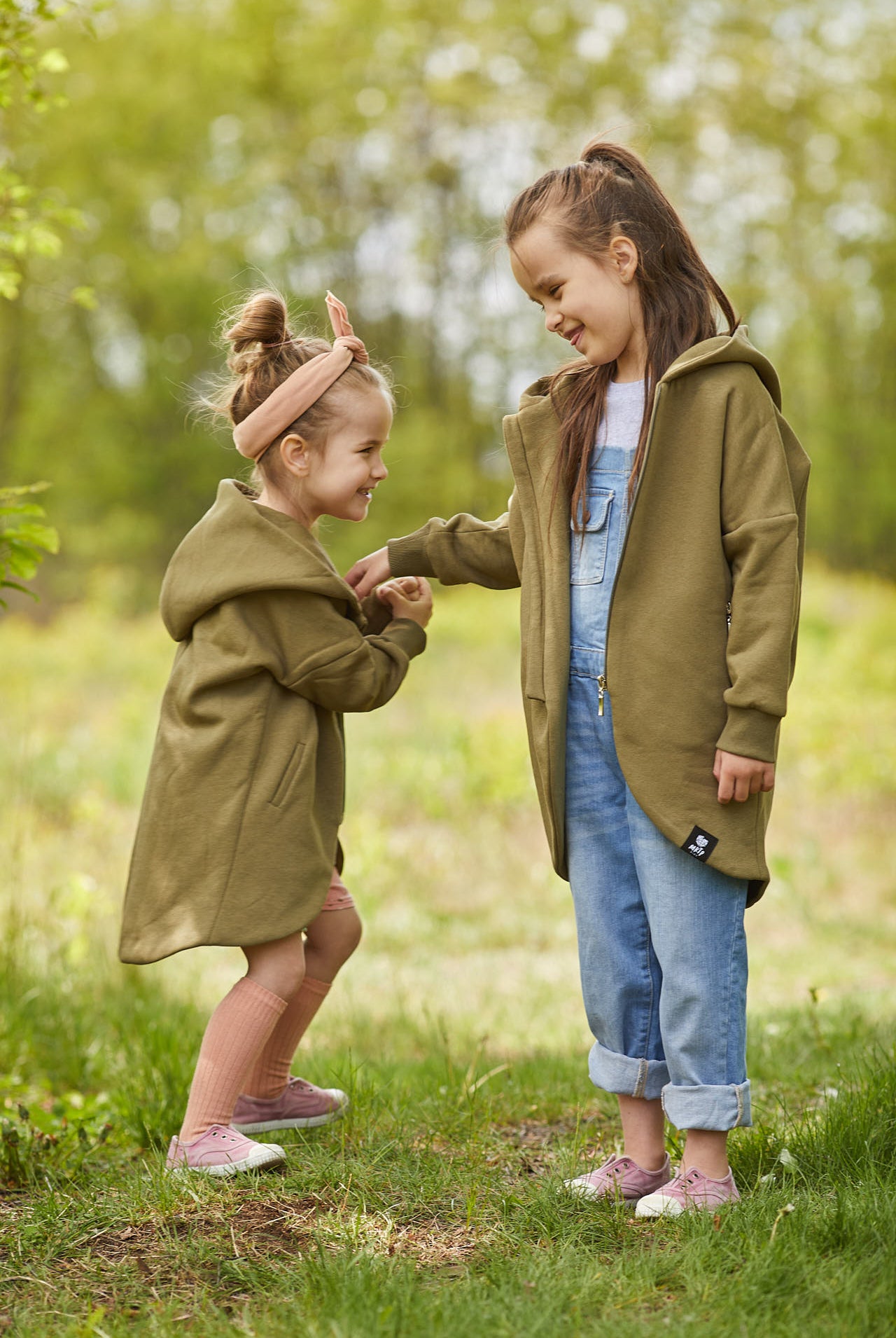 Płaszczobluza KIDS Militarna Zieleń