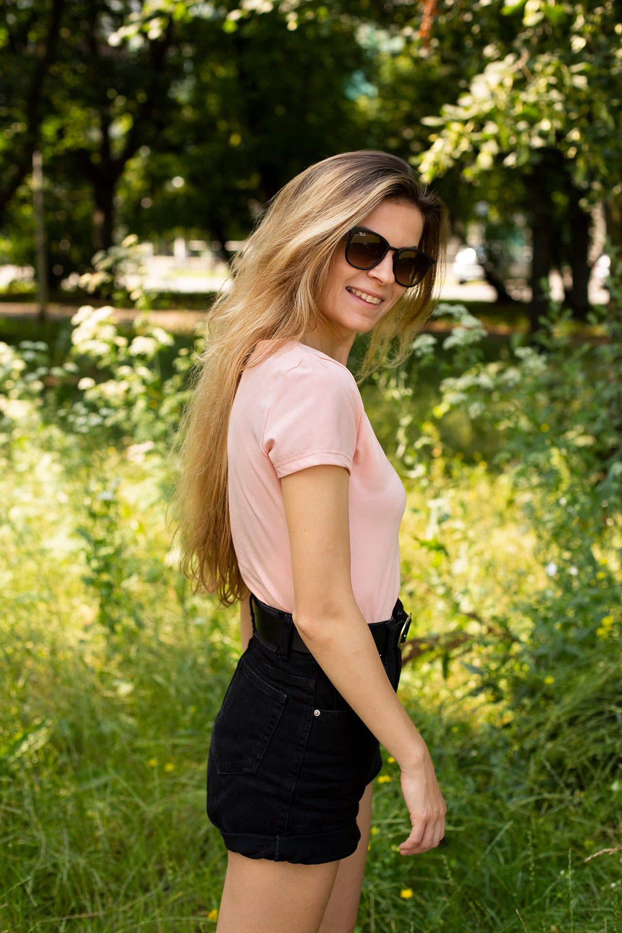 T-shirt Perfect Lines Blossom Róż