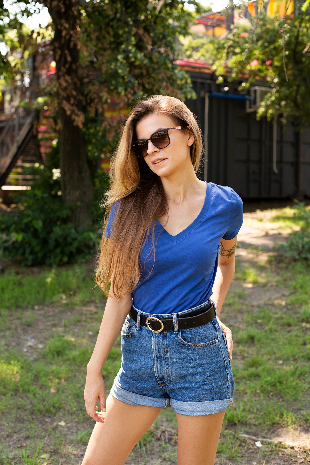 T-shirt Perfect Lines Classic Blue