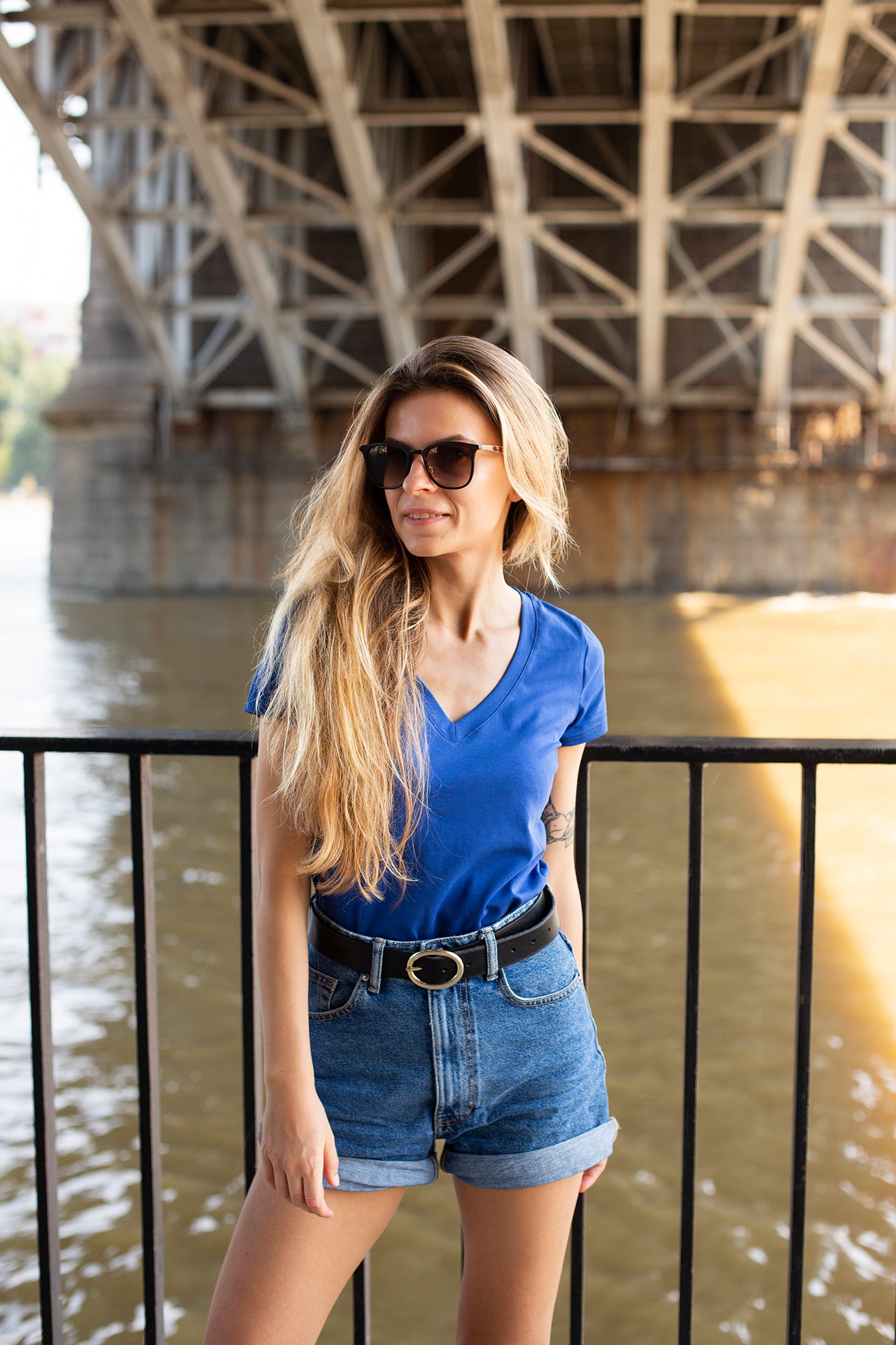 T-shirt Perfect Lines Classic Blue