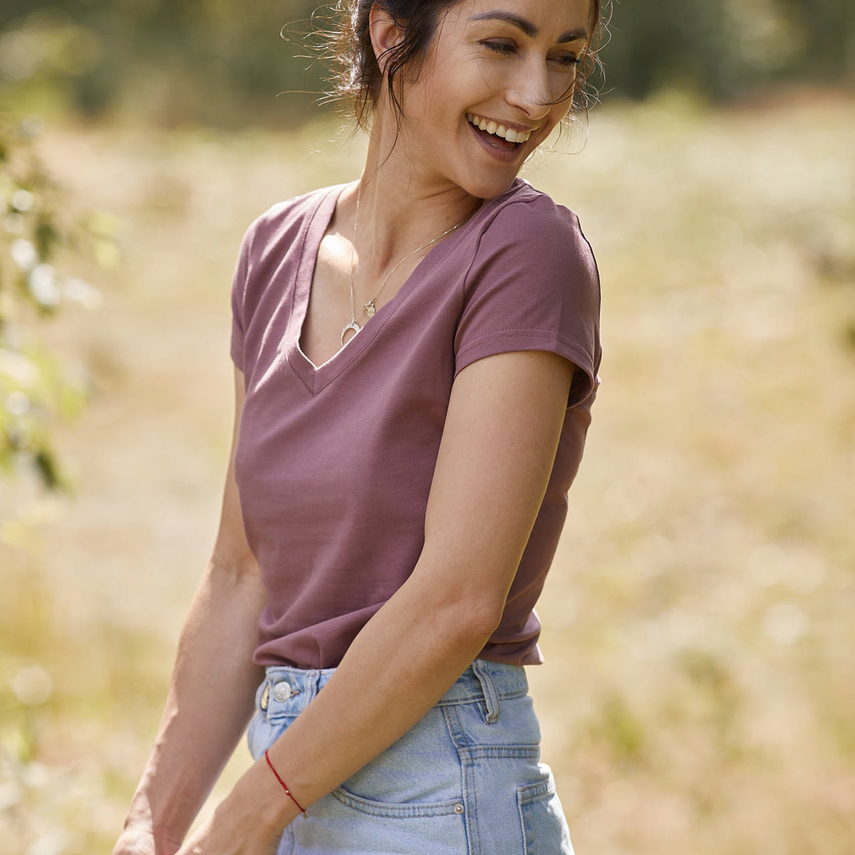Perfect Lines Rose Brown T-shirt – MKTP