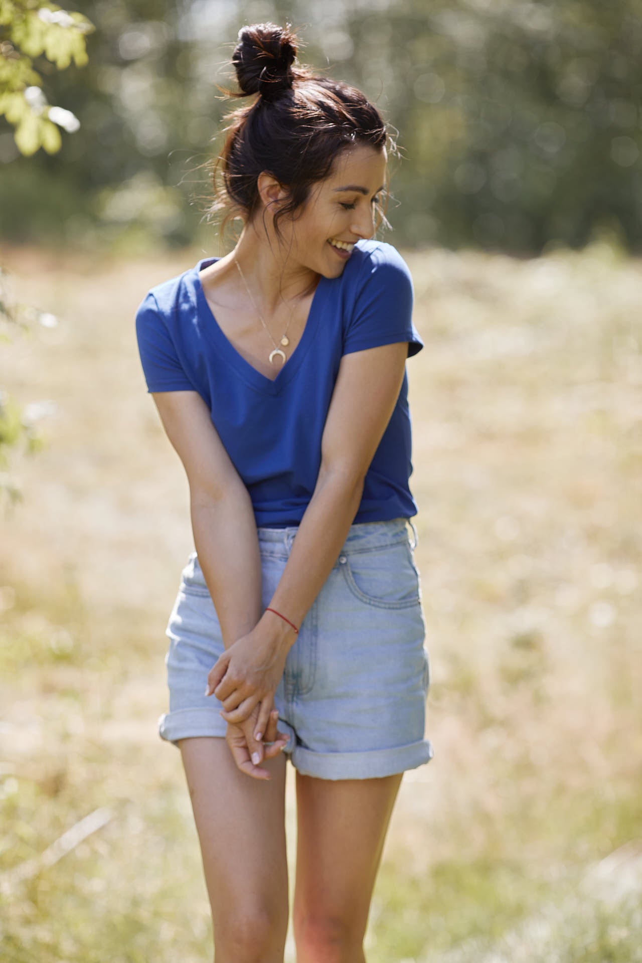 T-shirt Perfect Lines Classic Blue