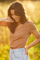 T-shirt Perfect Lines Cynamon